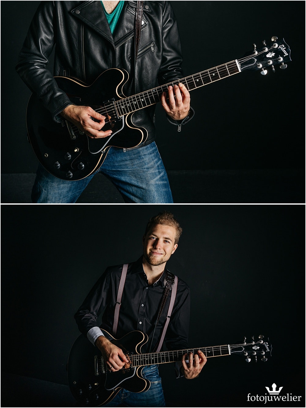 Businessportraits Musiker mit Gitarre
