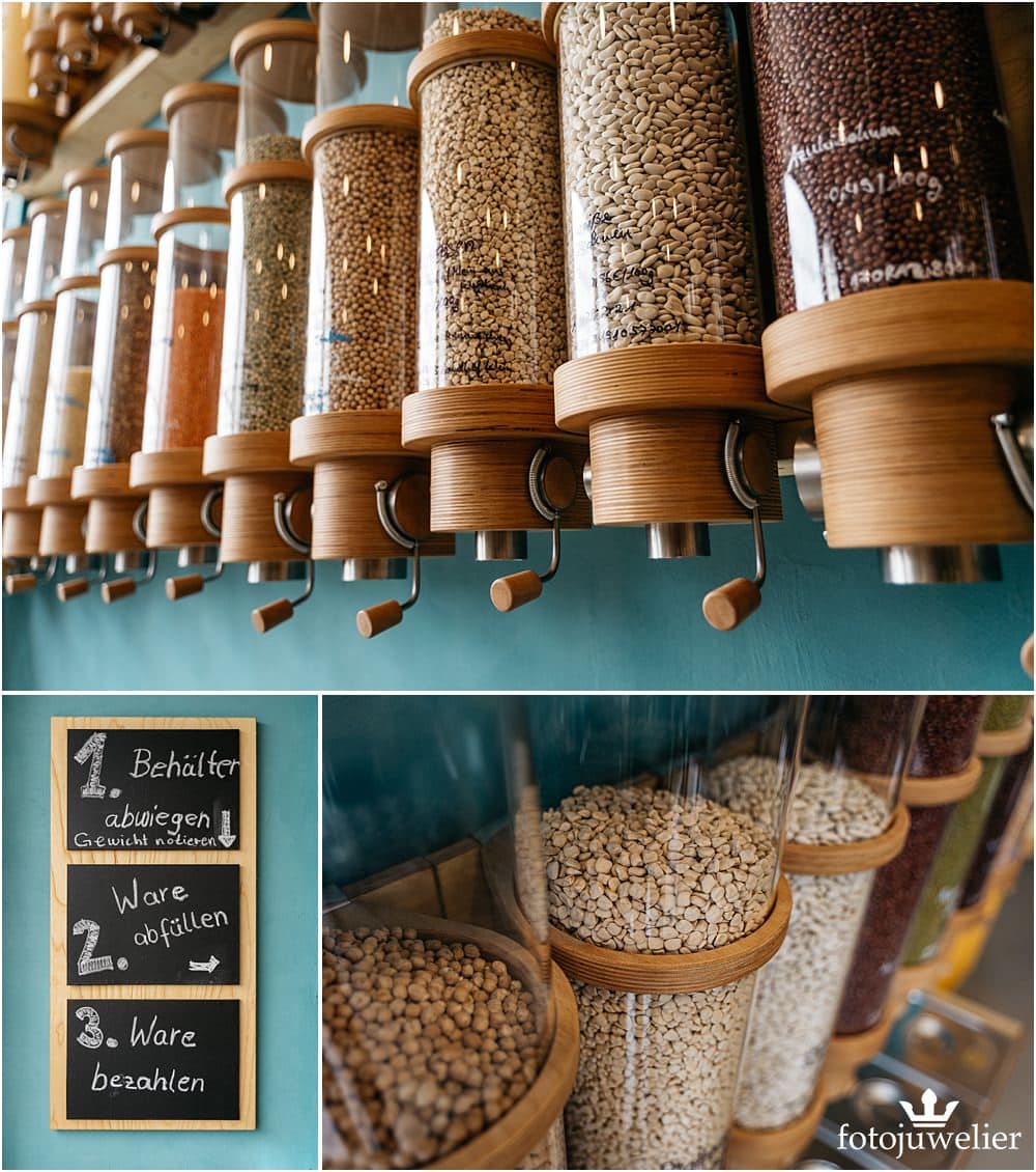 Interieurfotos vom Ladenlokal Interieurfotos vom Ladenlokal (im Körbchen) - Unverpacktladen Erftstadt