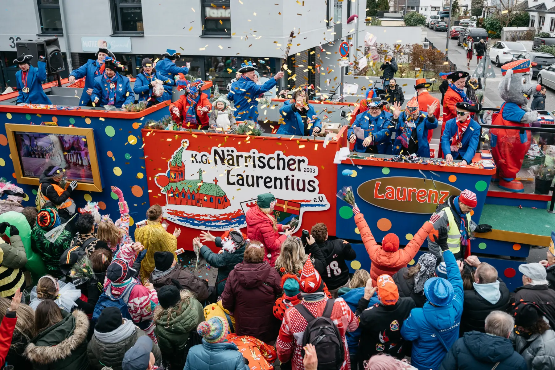 Fotograf Köln Porz – Närrischer Laurentius Fotograf Köln Porz - Karnevalszug Ensen
